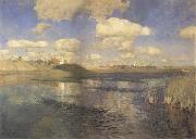 Levitan, Isaak, The lakes. Rubland